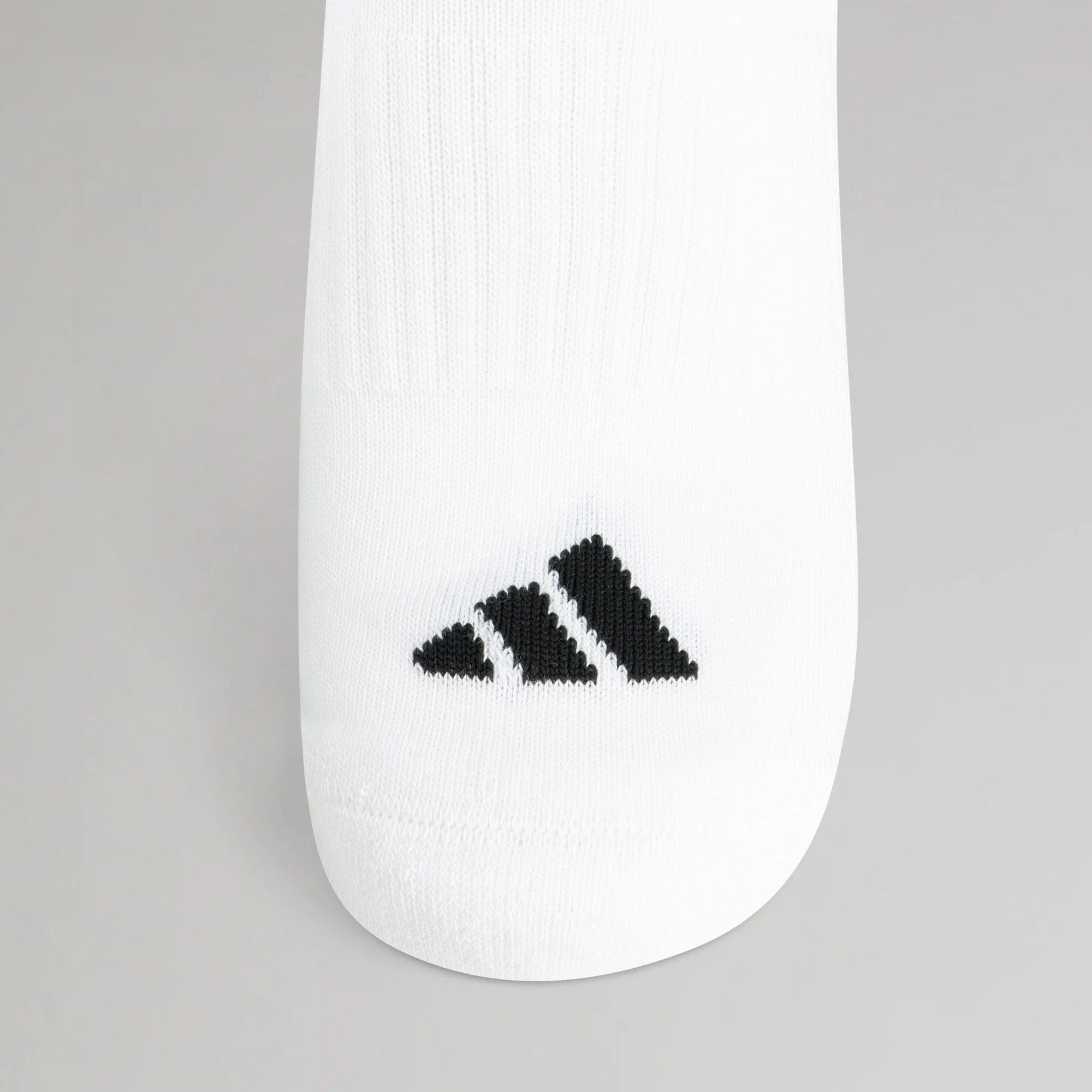 adidas 3-Stripes Cushioned Crew Socks White 3 Pairs - Image 3