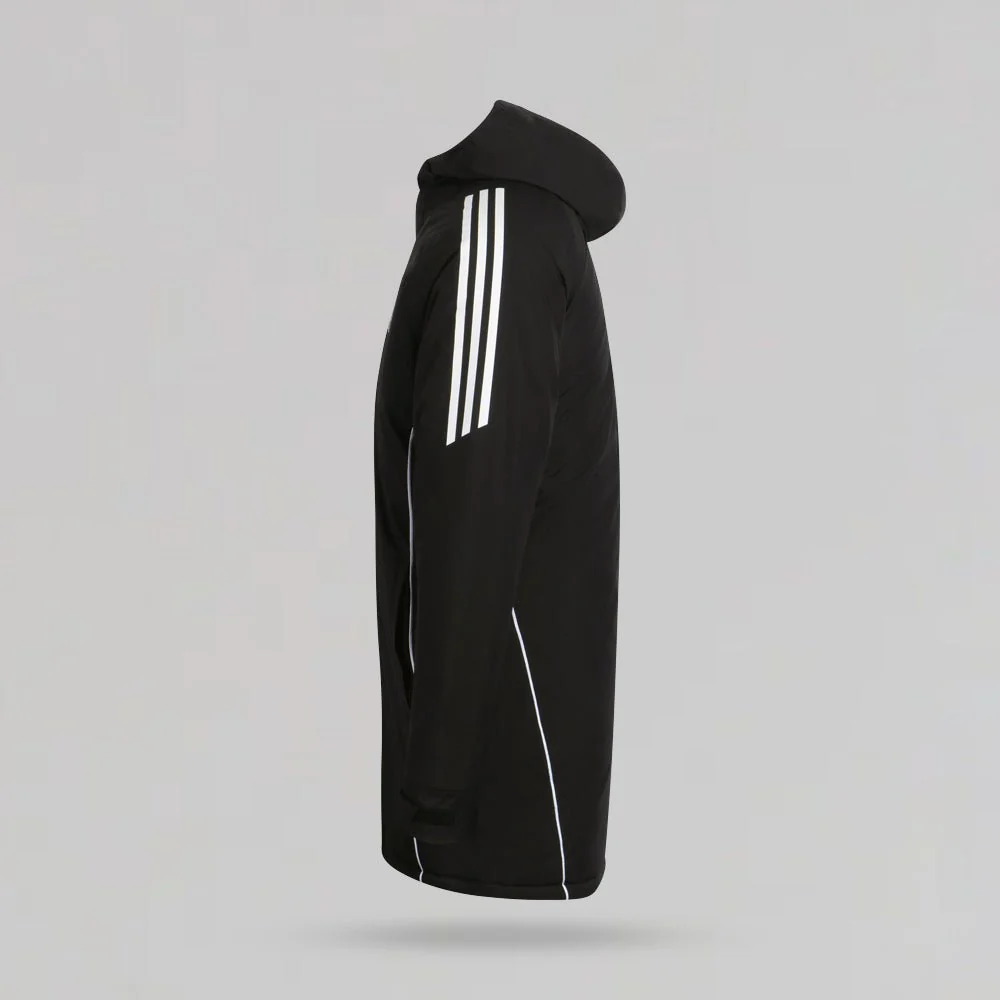 adidas Celtic 2024/25 Black Parka Jacket - Image 4