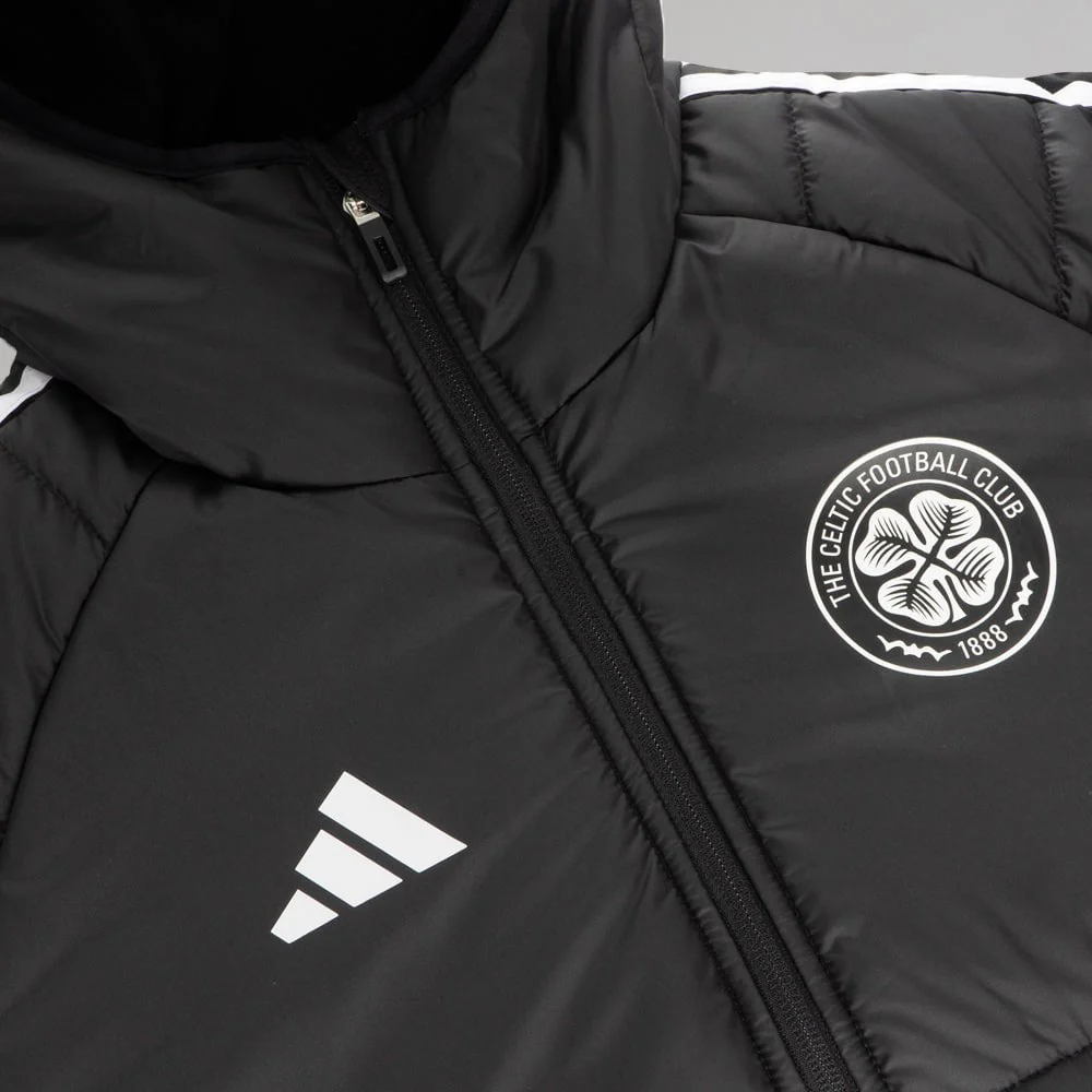adidas Celtic 2024/25 Black Winter Jacket - Image 5