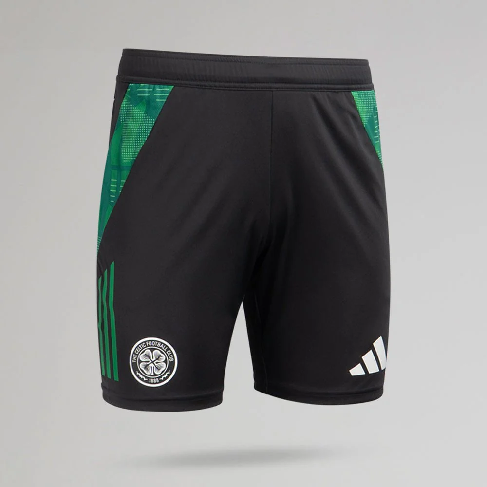adidas Celtic 2024/25 Grey Training Shorts - Image 4
