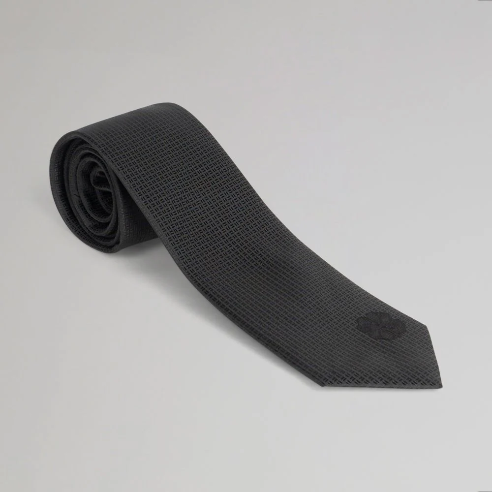 Celtic Black Clover Tie - Image 3