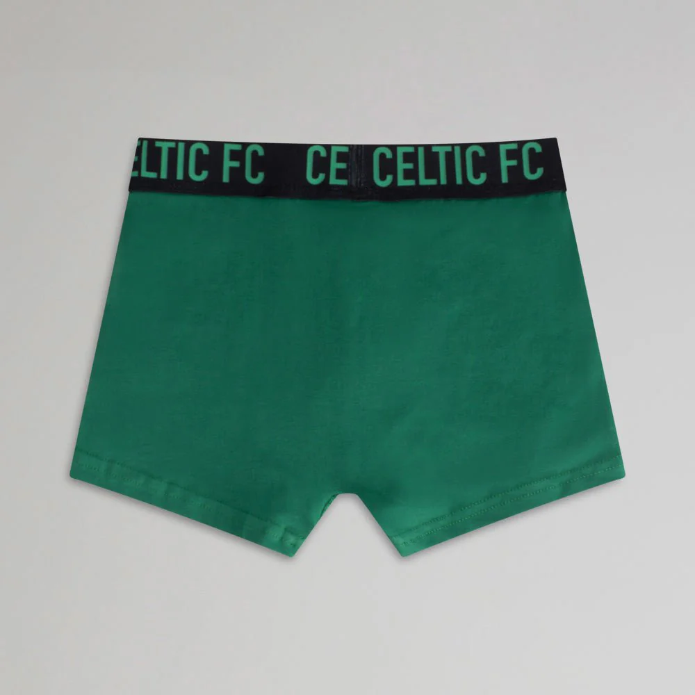 Celtic Junior 2 Pack Boxer Shorts - Image 3