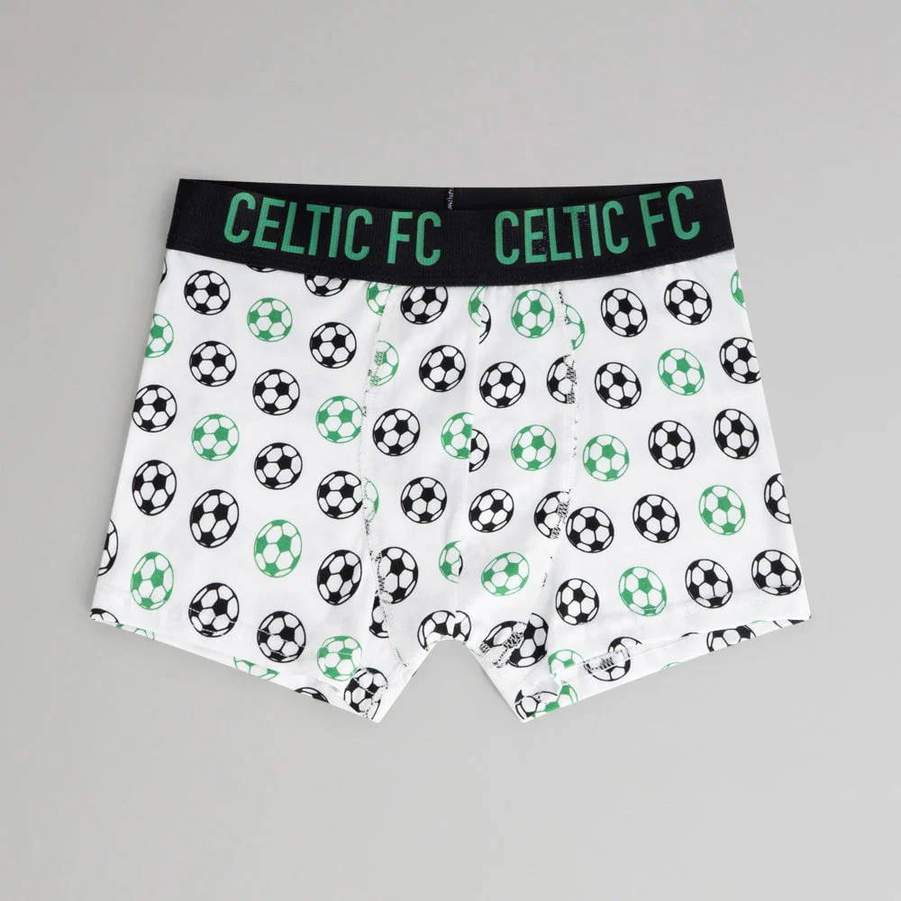 Celtic Junior 2 Pack Boxer Shorts - Image 4