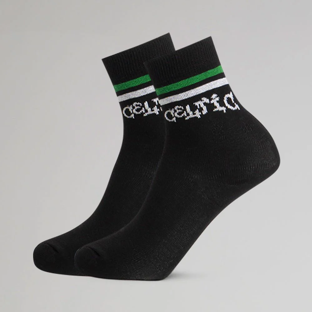 Celtic Junior 2 Pack Text Socks - Image 3