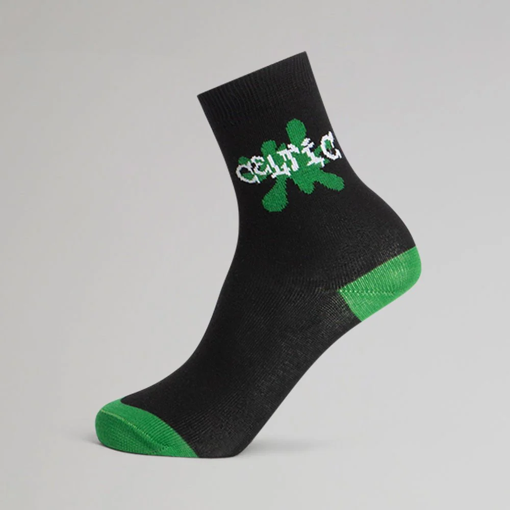 Celtic Junior 2 Pack Text Socks - Image 4