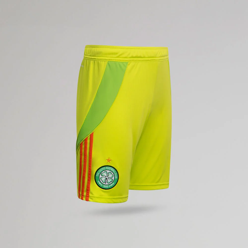 Celtic Junior 2024/25 Home Goalkeeper Shorts - Image 3