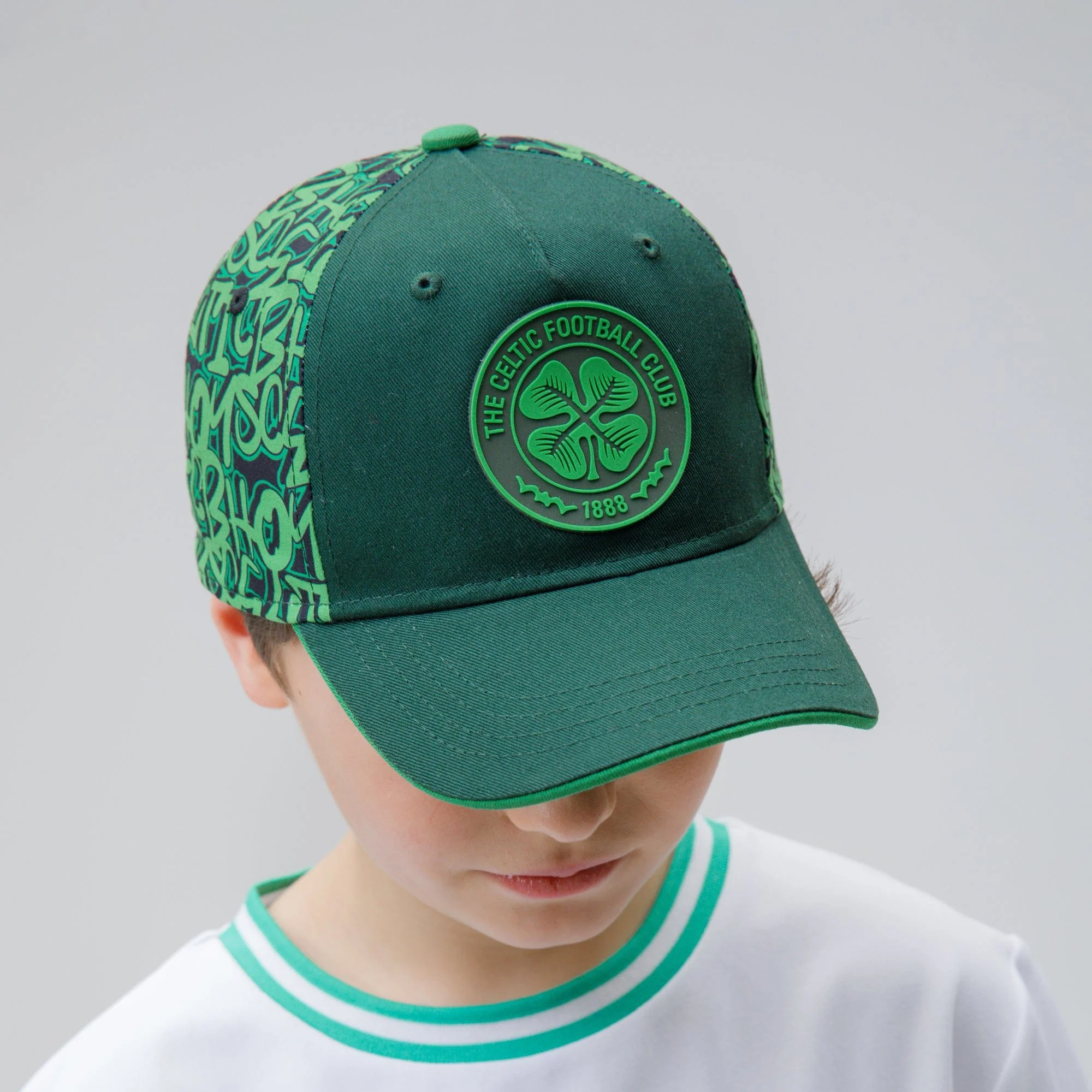 Celtic Junior Graffiti Cap - Image 3