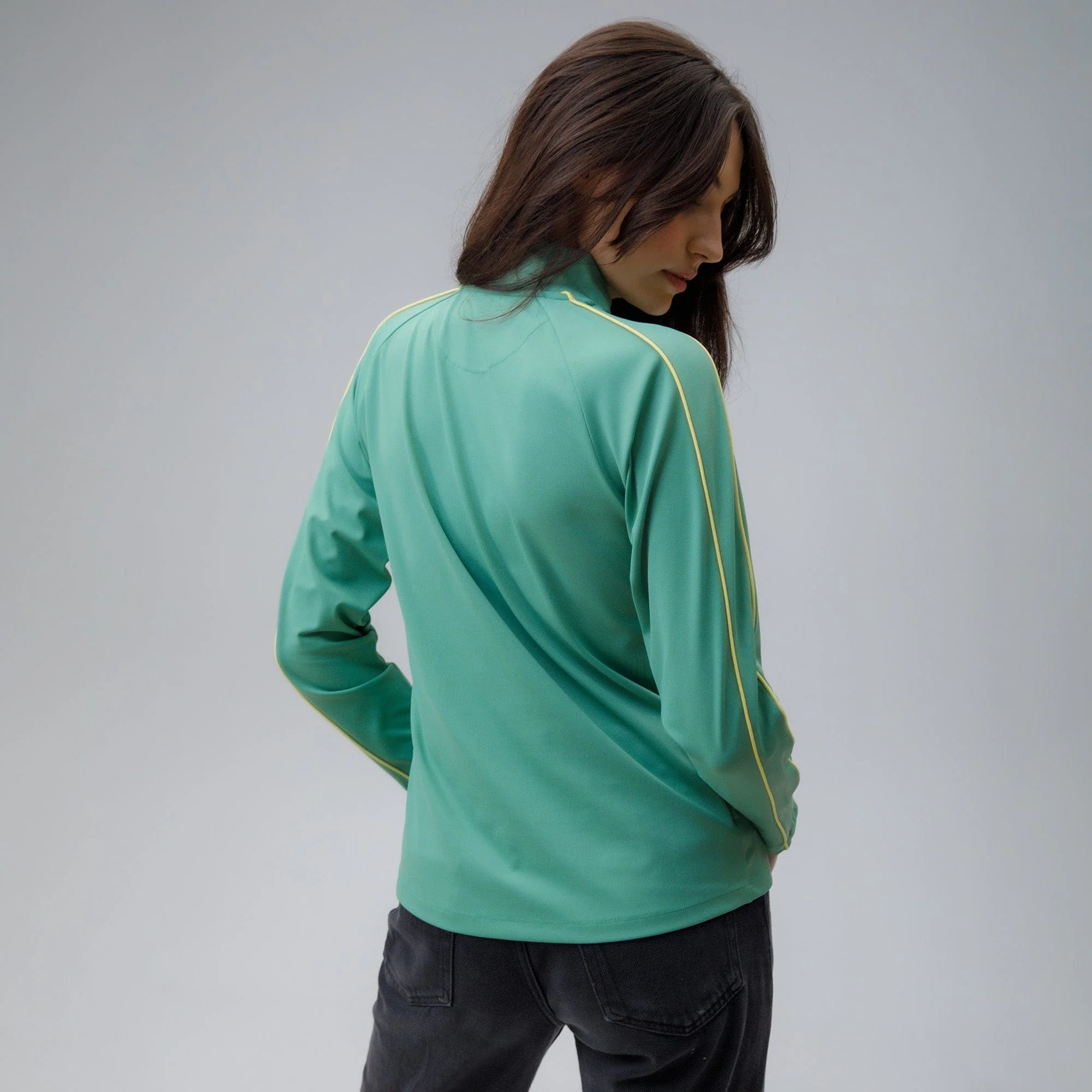 Celtic Women's Green Quarter Zip - Image 3