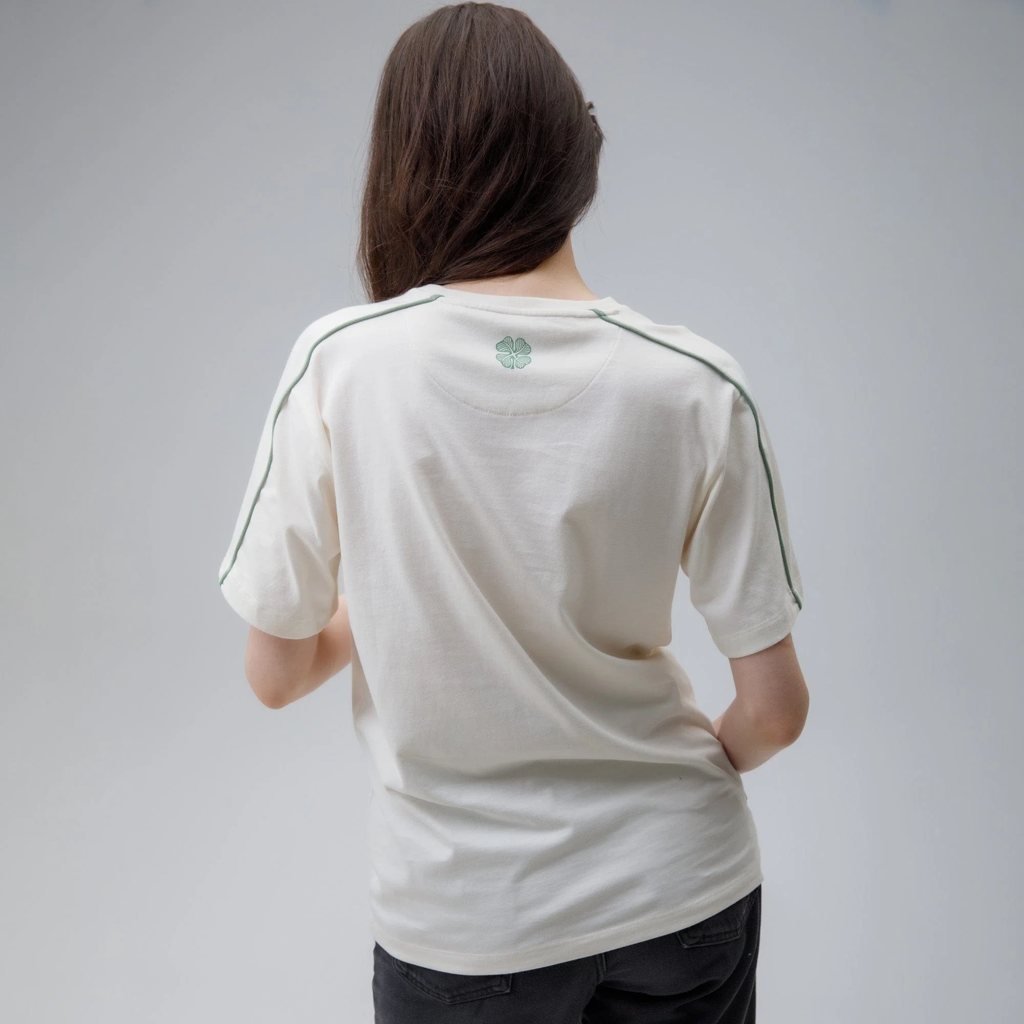 Celtic Women's Oversized White T-Shirt - Image 3